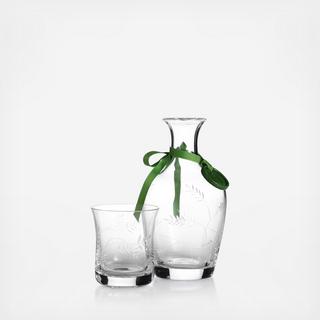 Wisteria Country Collection Carafe & Tumbler