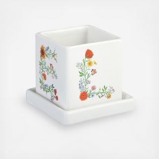 Bloom Love 2-Piece Cache Pot Set