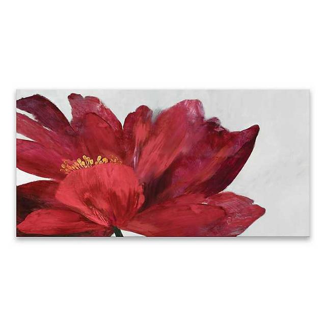 Passionate Flower Canvas Art Print