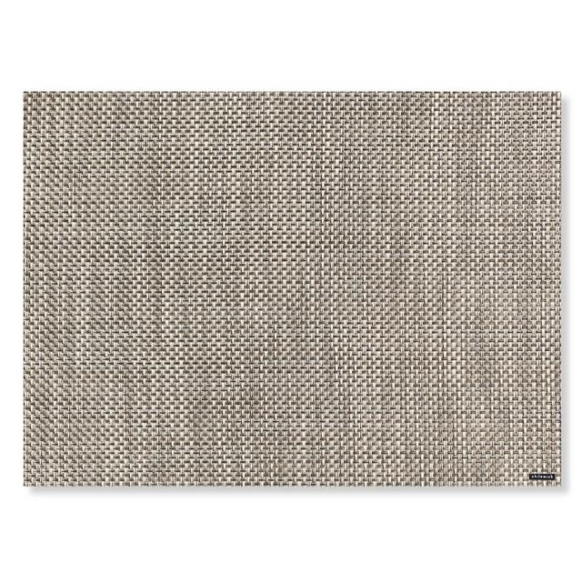 Chilewich Basketweave Placemats, Set of 4, Oyster