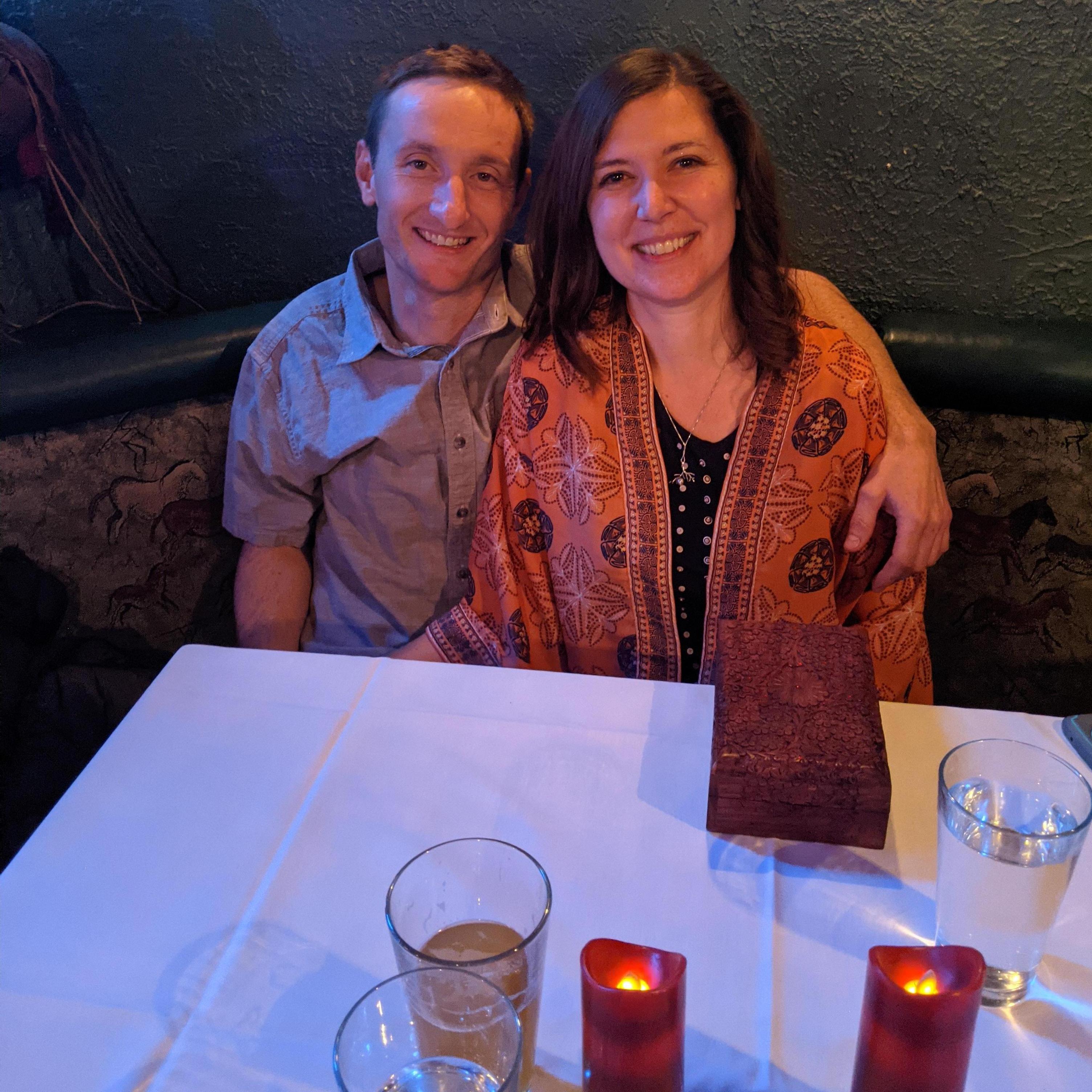 Proposal night...no ring...its a long story!
