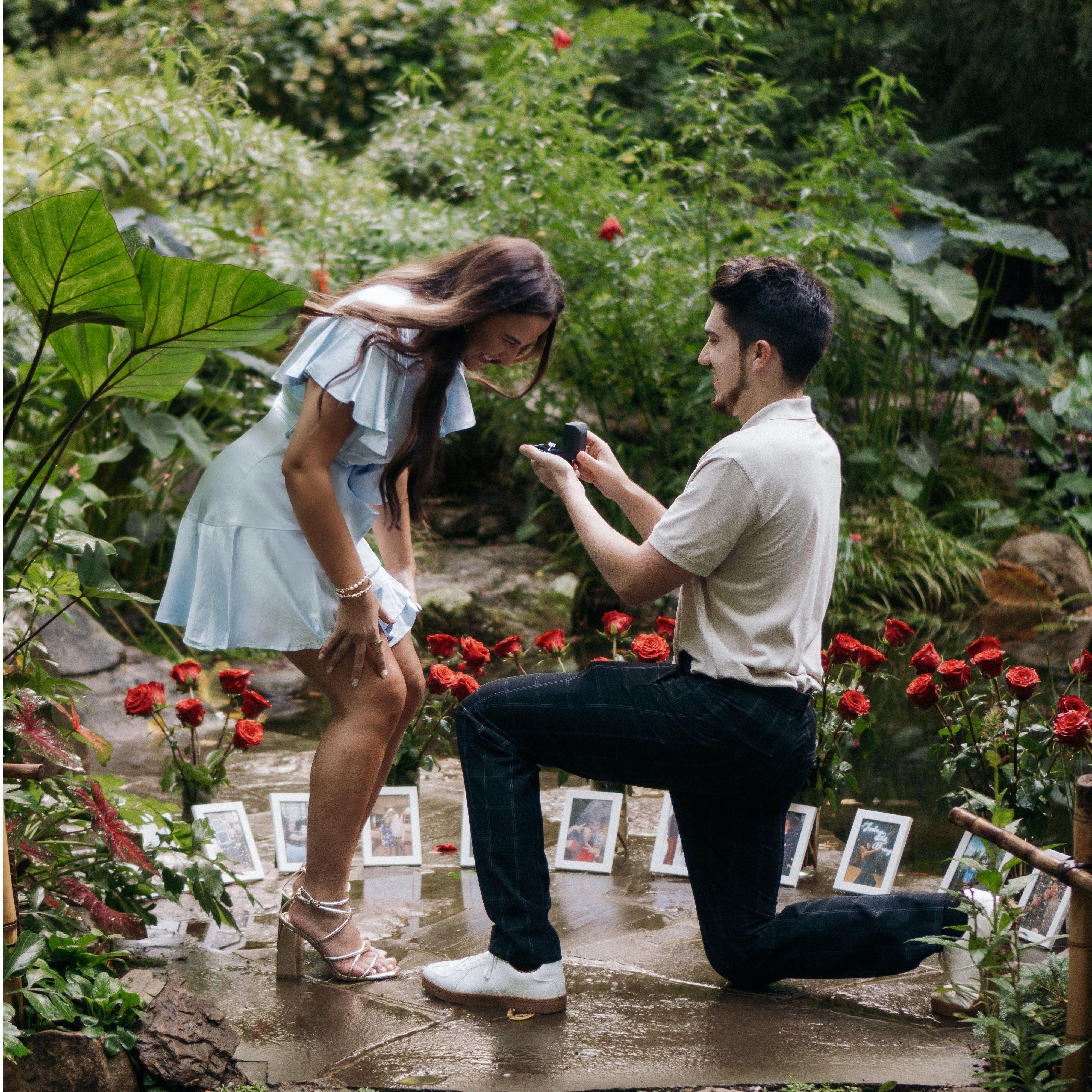 The most exciting day... the proposal! Davis planned it all and did such an amazing job!