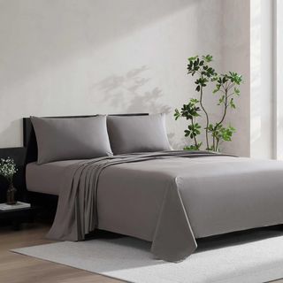 Cool Comfort Cotton Percale 4-Piece Sheet Set
