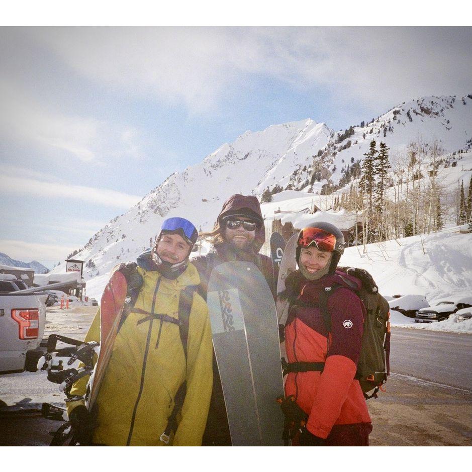 Skiing with Sean and Lauren!