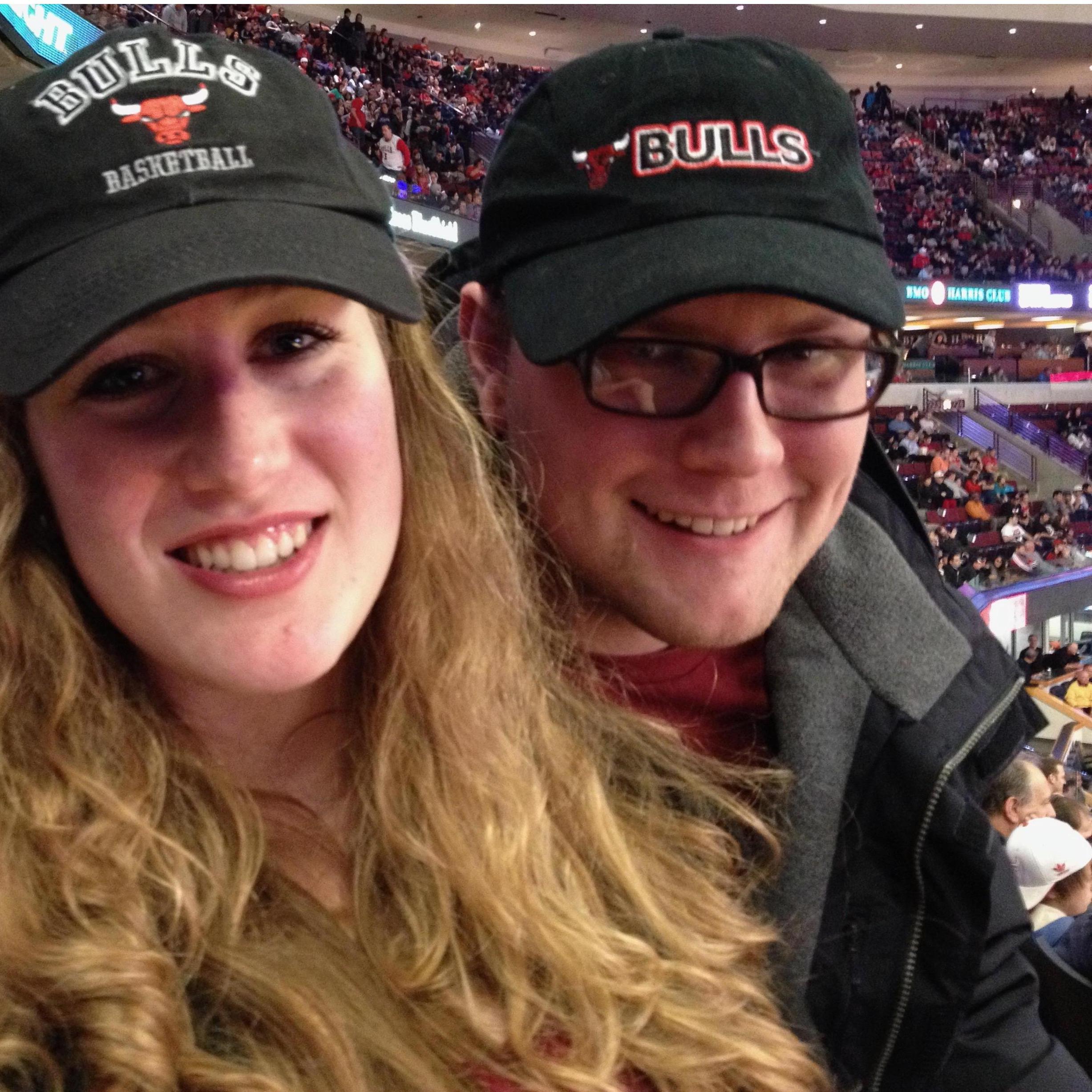 Fall Break 2013, this trip successfully converted Chris into a Bulls fan