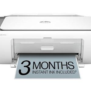 HP DeskJet 2855e Wireless All-in-One Color Inkjet Printer, Scanner, Copier, Best-for-home, 3 month Instant Ink trial included. This printer is only 2.4 ghz capable. (588S5A)