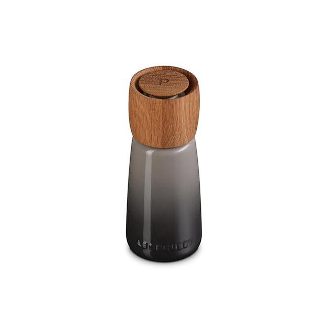 Le Creuset Stoneware Alpine Pepper Mill, 7", Oyster