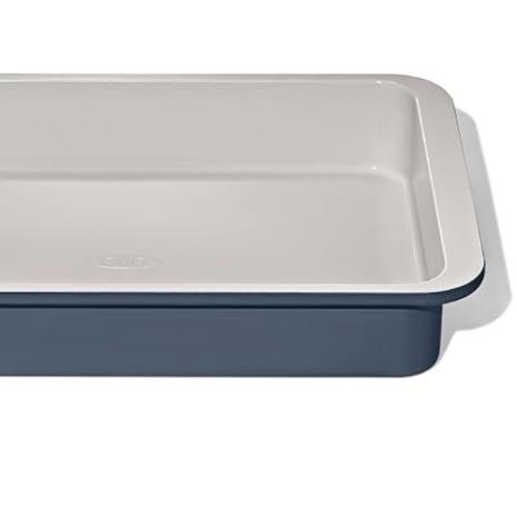 OXO Good Grips Non-Stick Pro Ceramic Coated Metal Bakeware 9” x 13” Cake Pan – Storm Blue