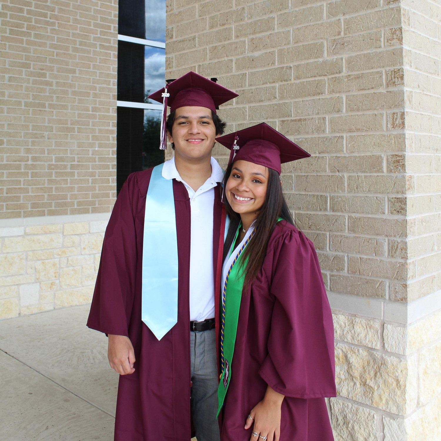 Raul and Jazmin's Highschool Graduation in 2020