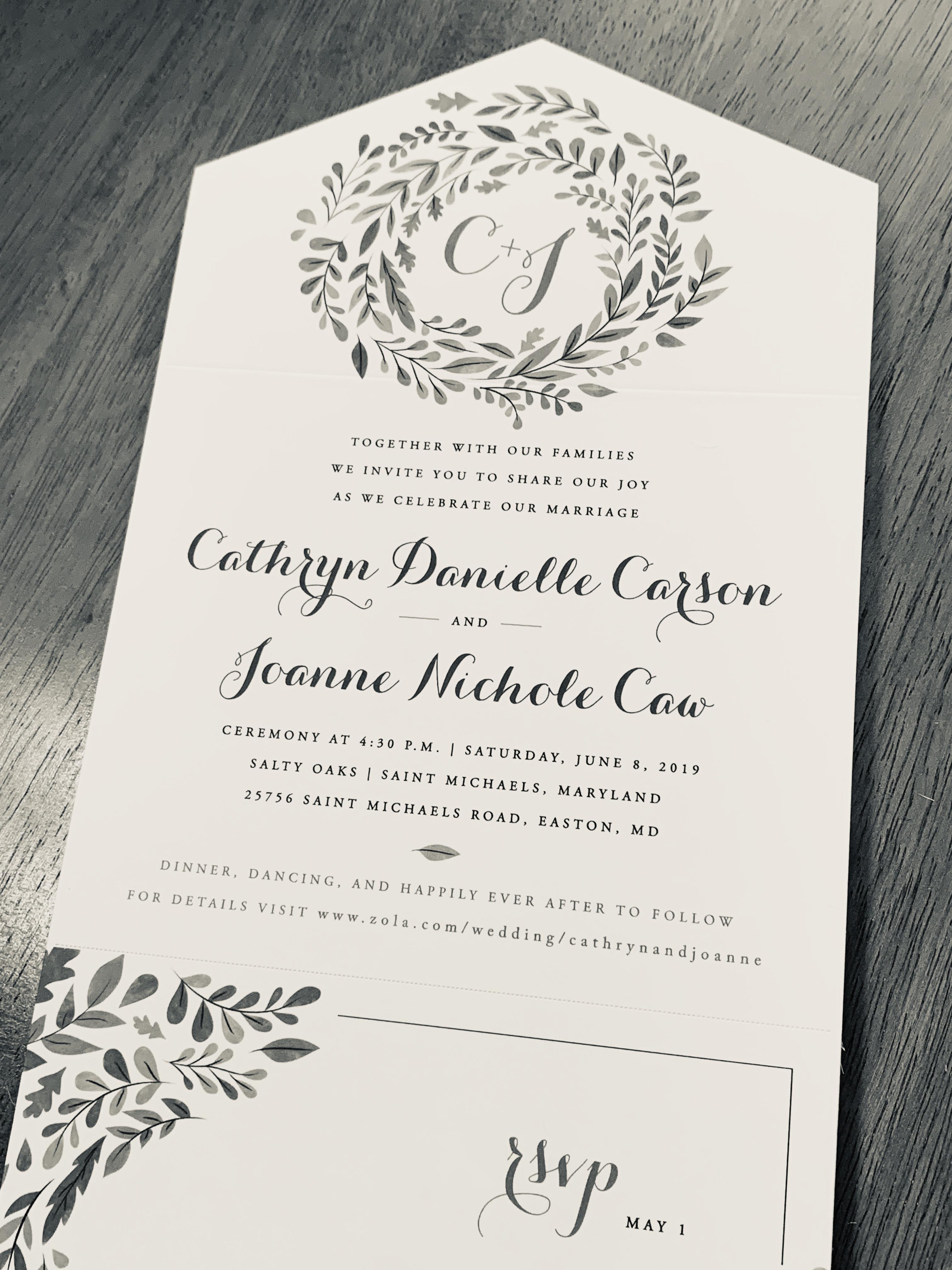 The Wedding Website of Cathryn Carson and Joanne Caw