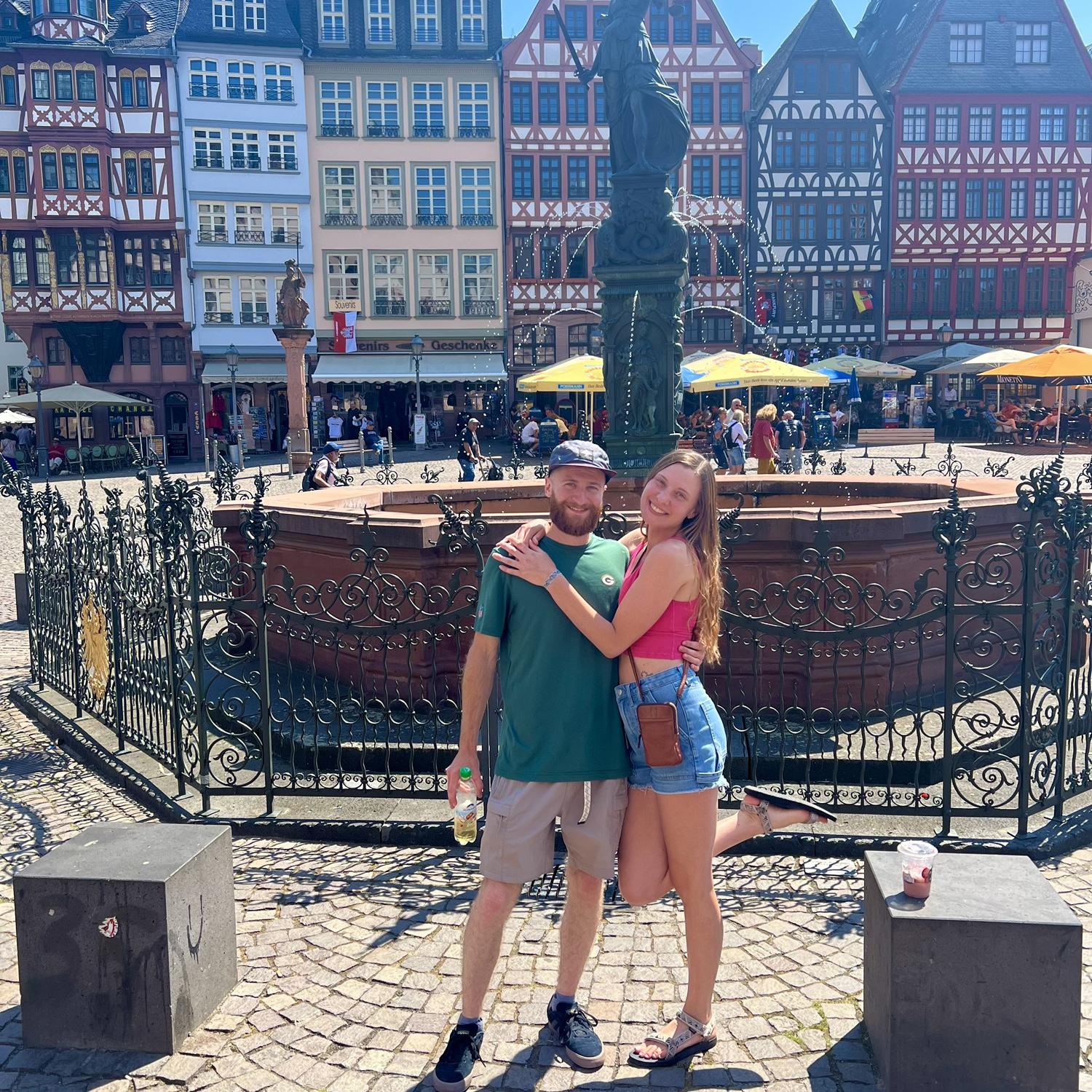 Traveling in Frankfurt, Germany
