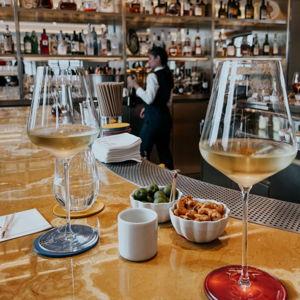 Bottle of wine at Le Tout - Paris