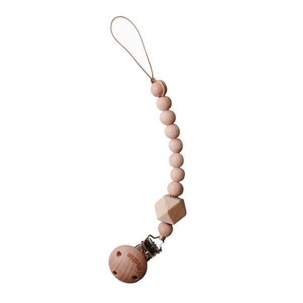 Pacifier Clip | Asher (Wood)