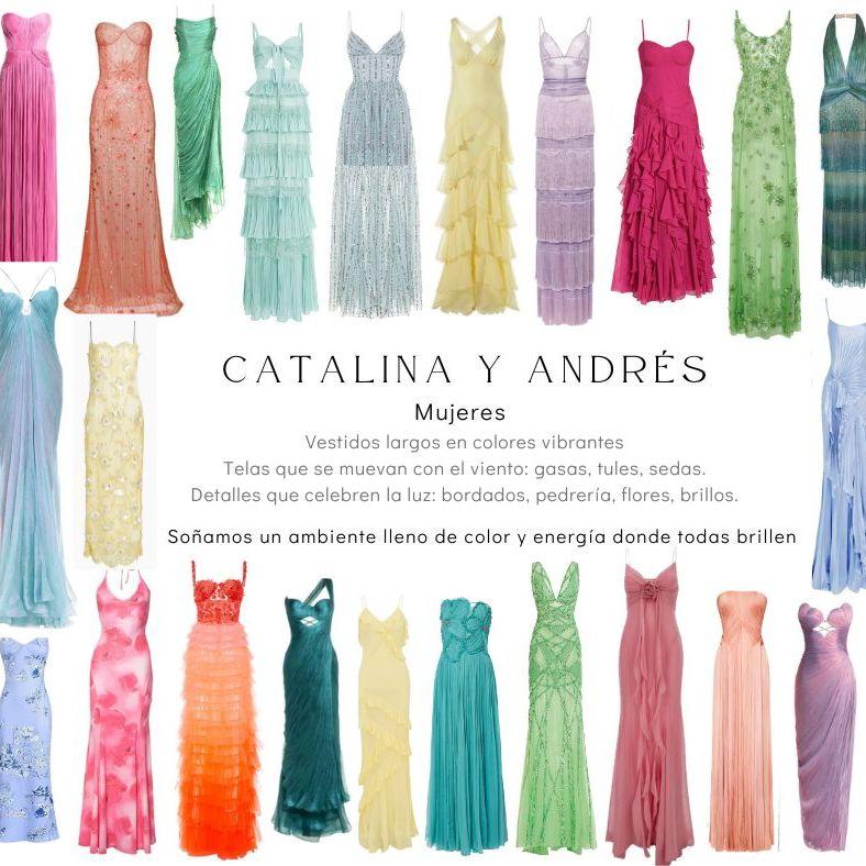 Vestimenta recomendada para la fiesta