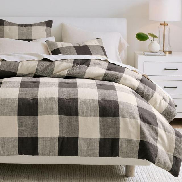Charcoal Bryce Comforter, Full/Queen