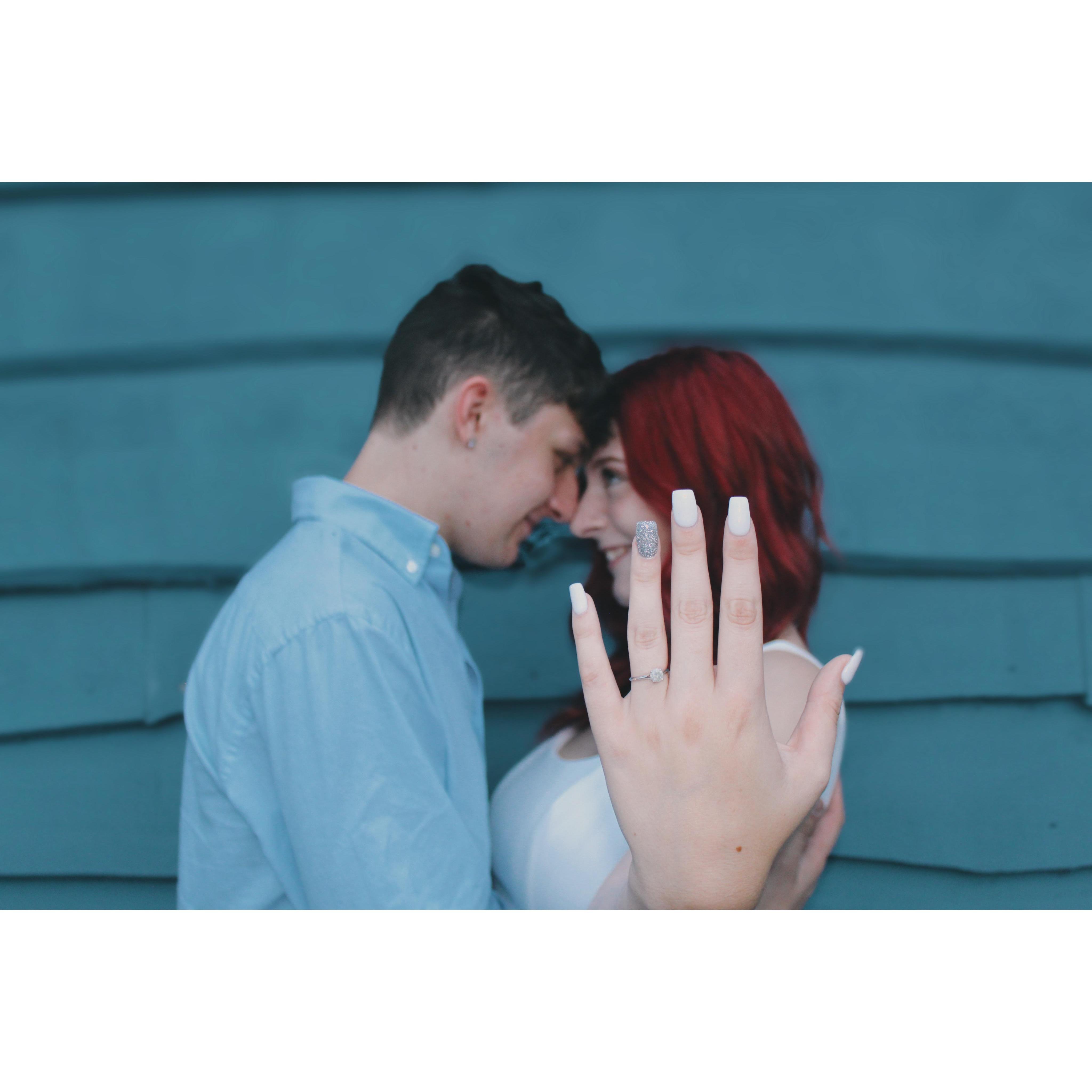 Our engagement shoot !