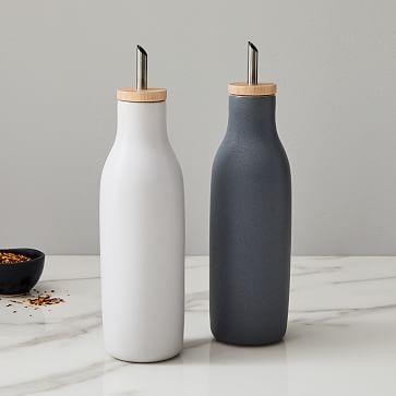 Kaloh Oil Vinegar Stoneware Containers (Set of 2)