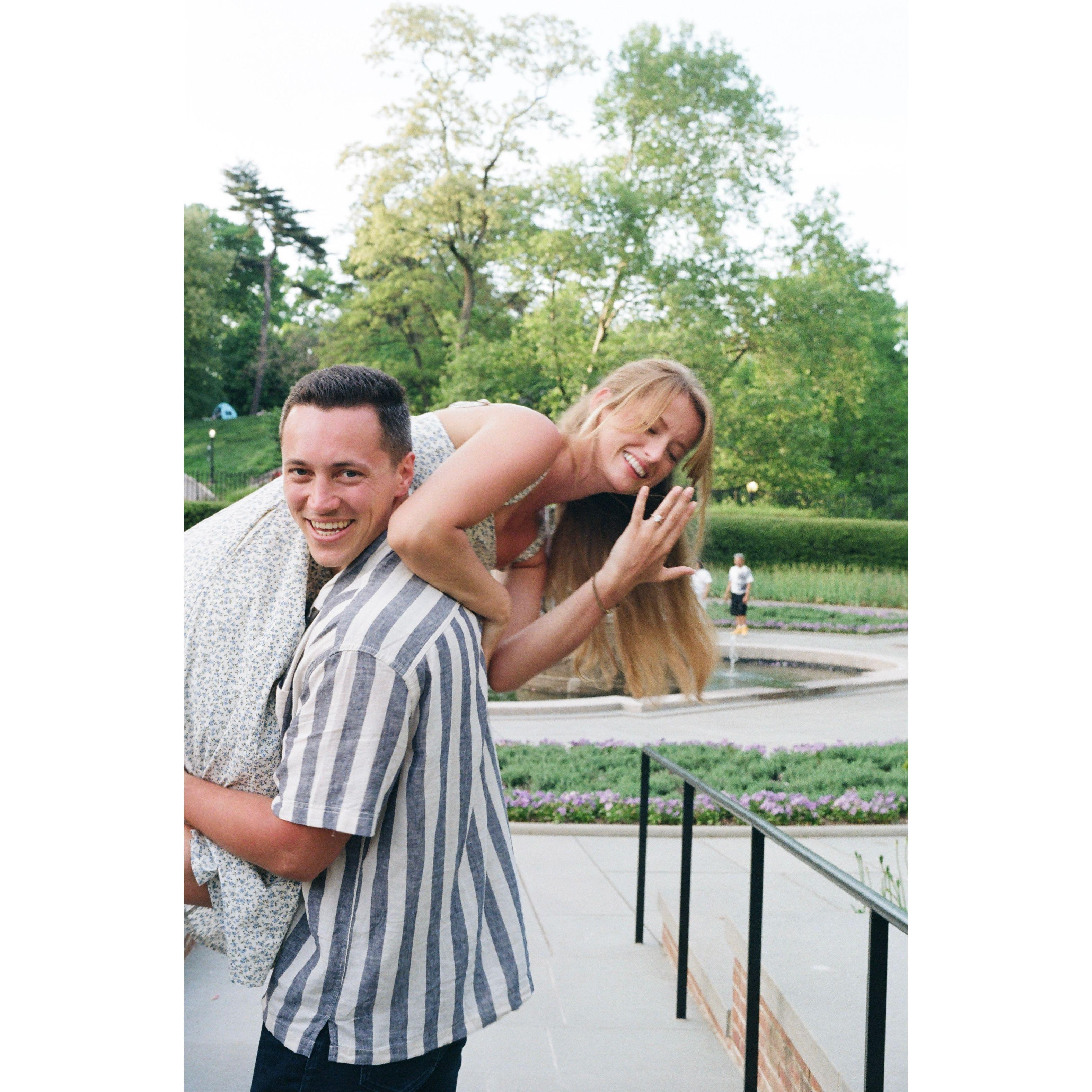 Central Park: Photoshoot with Zoe Zaleski & her film camera (2025)