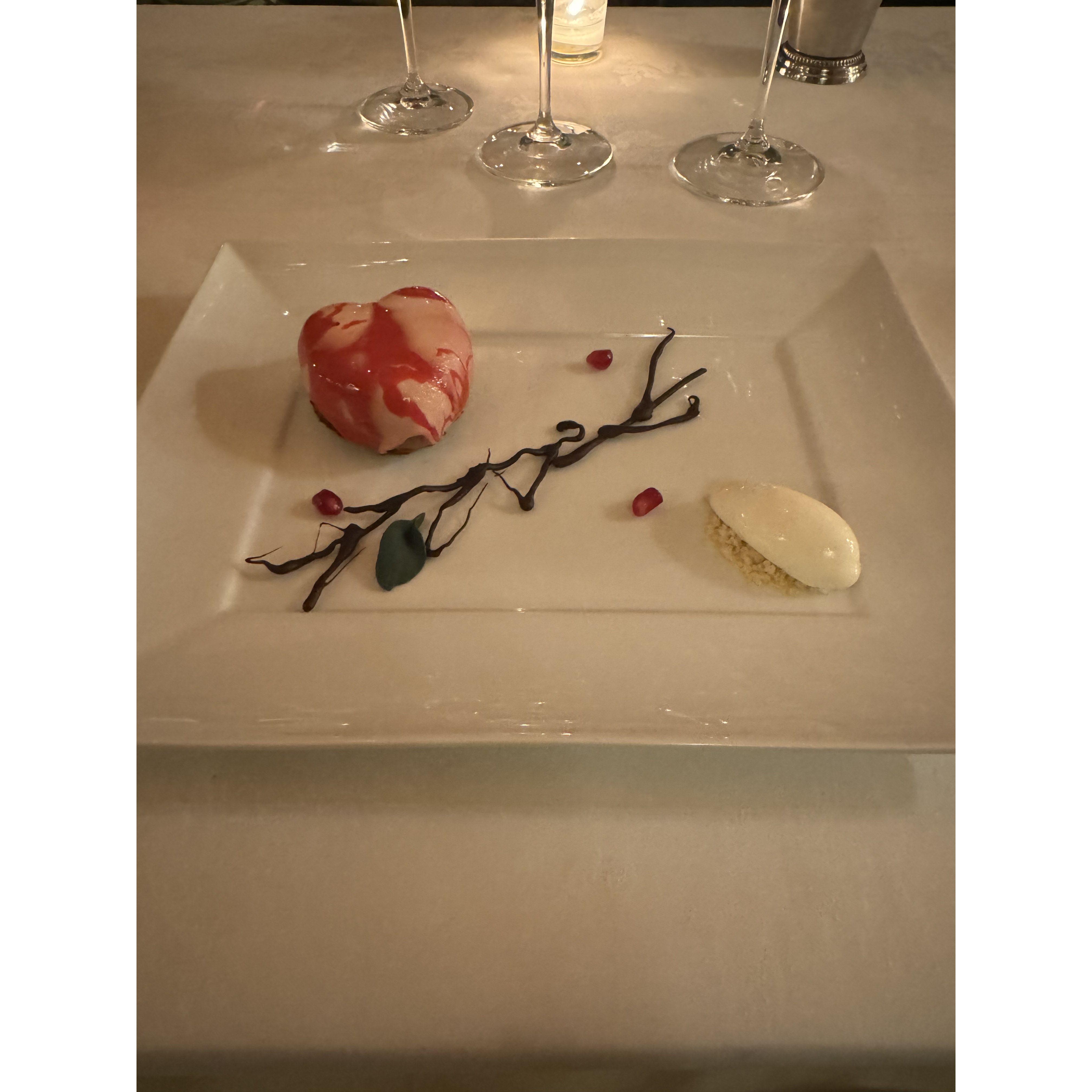 Our first Valentine's Day dinner