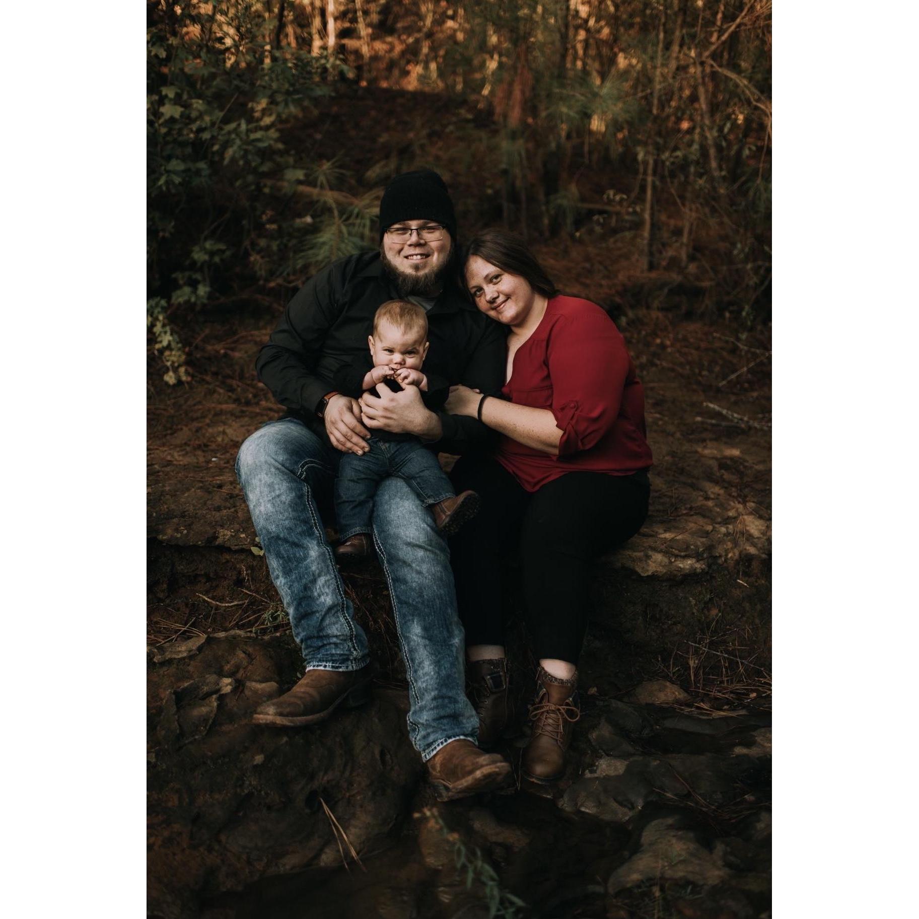 Our little family.