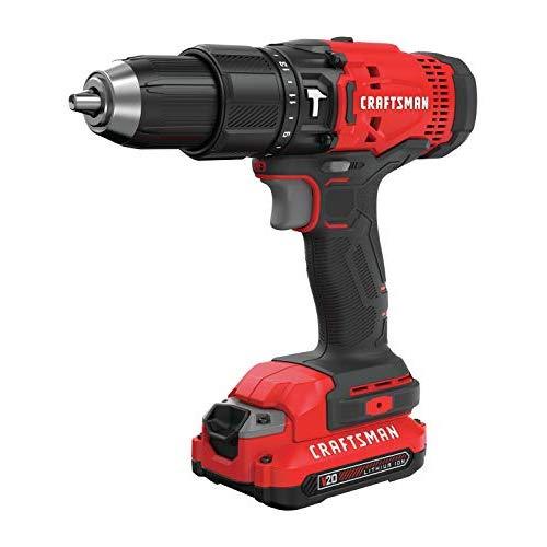 CRAFTSMAN V20 Cordless Hammer Drill Kit (CMCD711C2)
