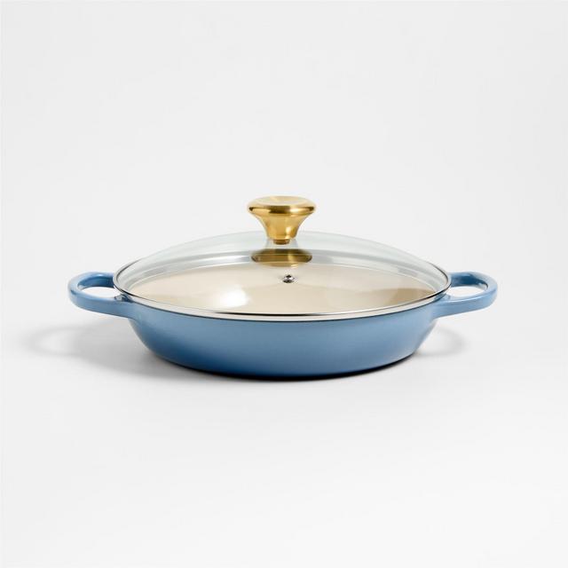 Le Creuset ® 2.25-Qt. Chambray Round Braiser with Glass Lid