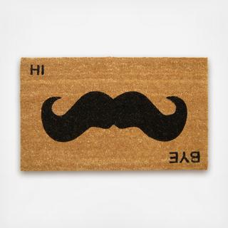 Mustache Doormat
