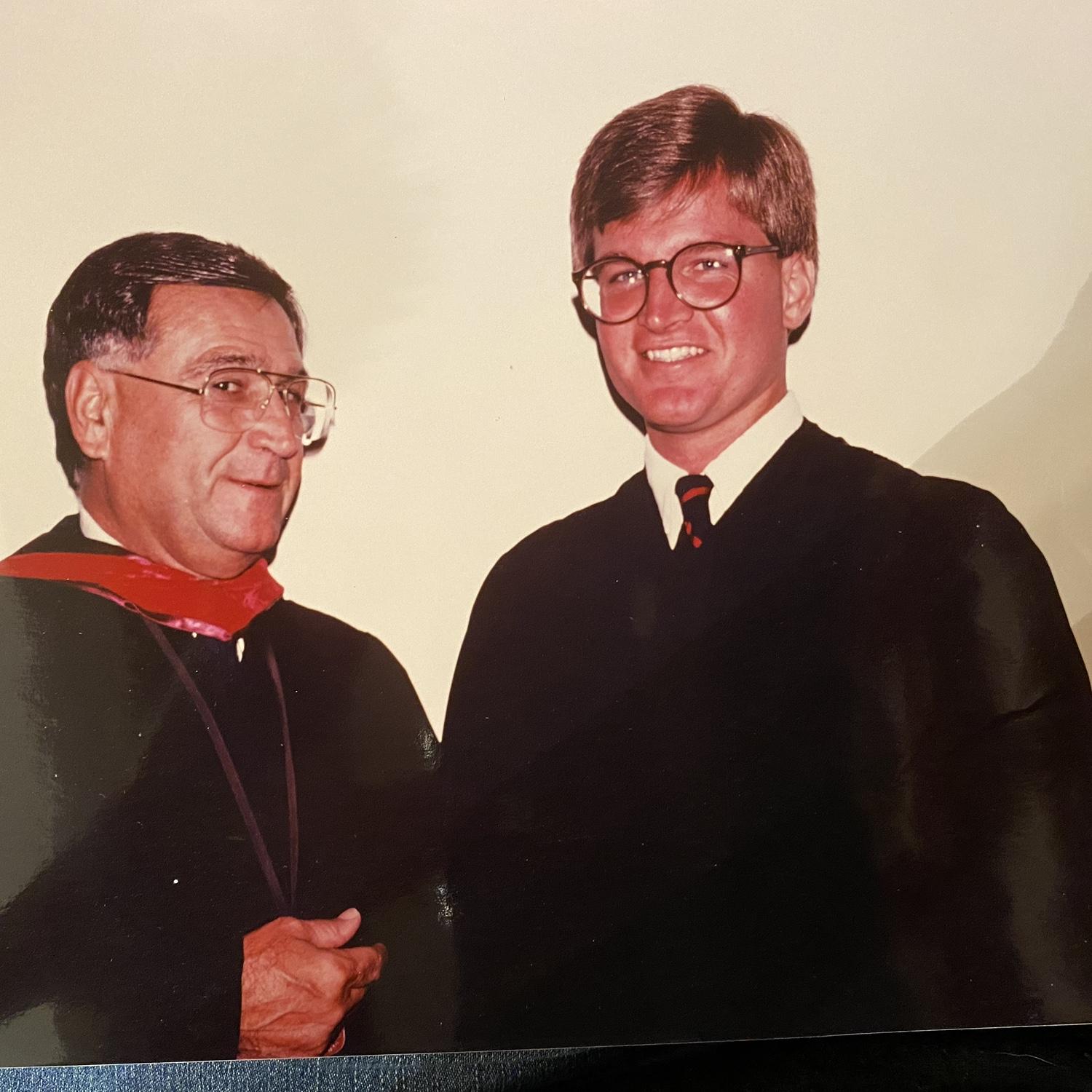 Mark and his dad at Mark’s Ordination
June 20, 1982.