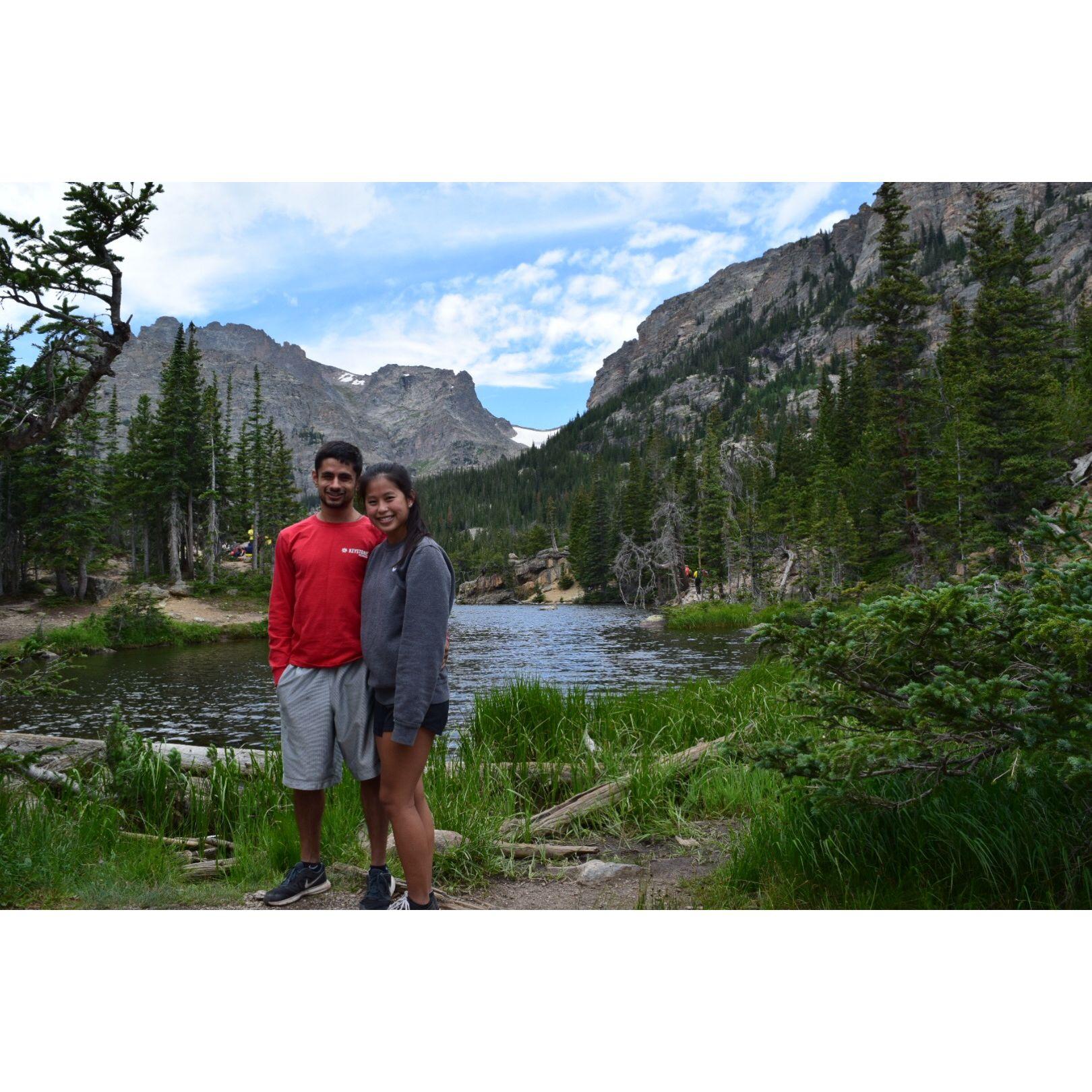 2016 - First trip to Colorado together where the love for the mountains and hiking developed!