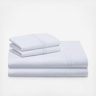 Woven Supima Sateen 4-Piece Sheet Set