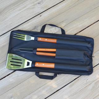 4-Piece BBQ Tool Set