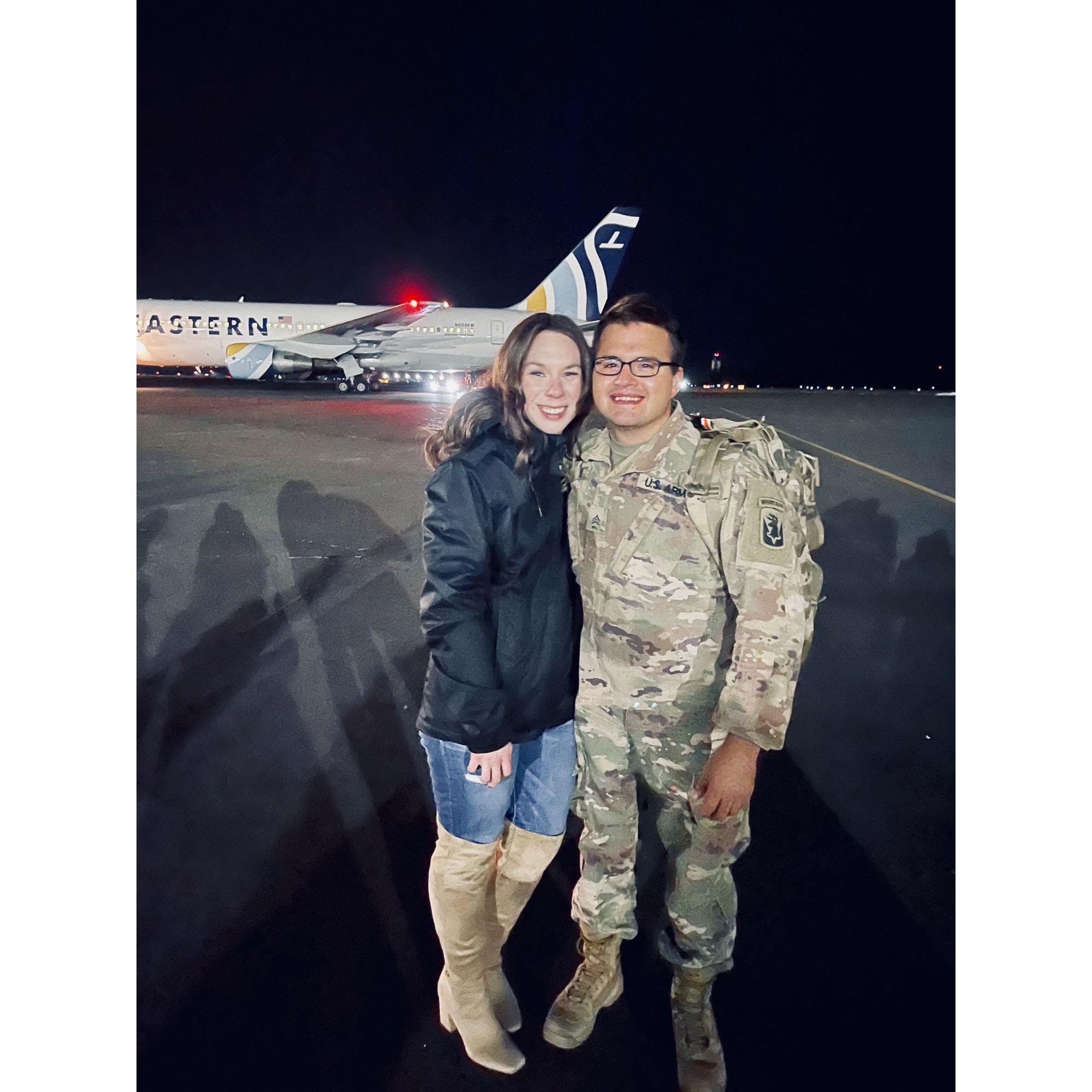 The night Brian came home from Africa