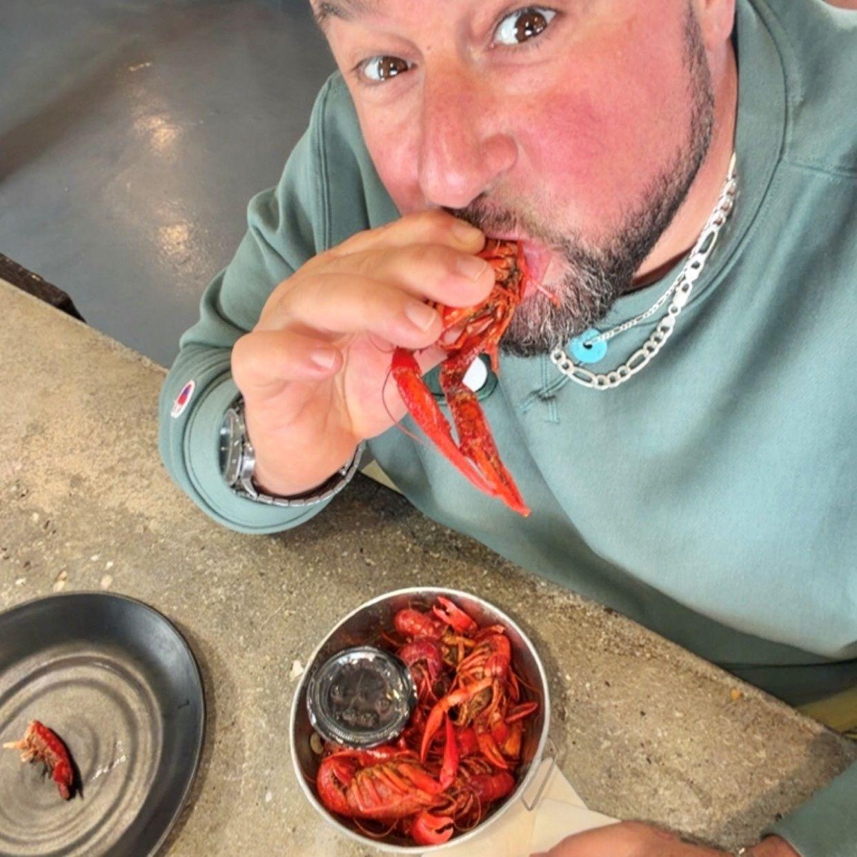 Paul found crawfish in Kent Island, MD