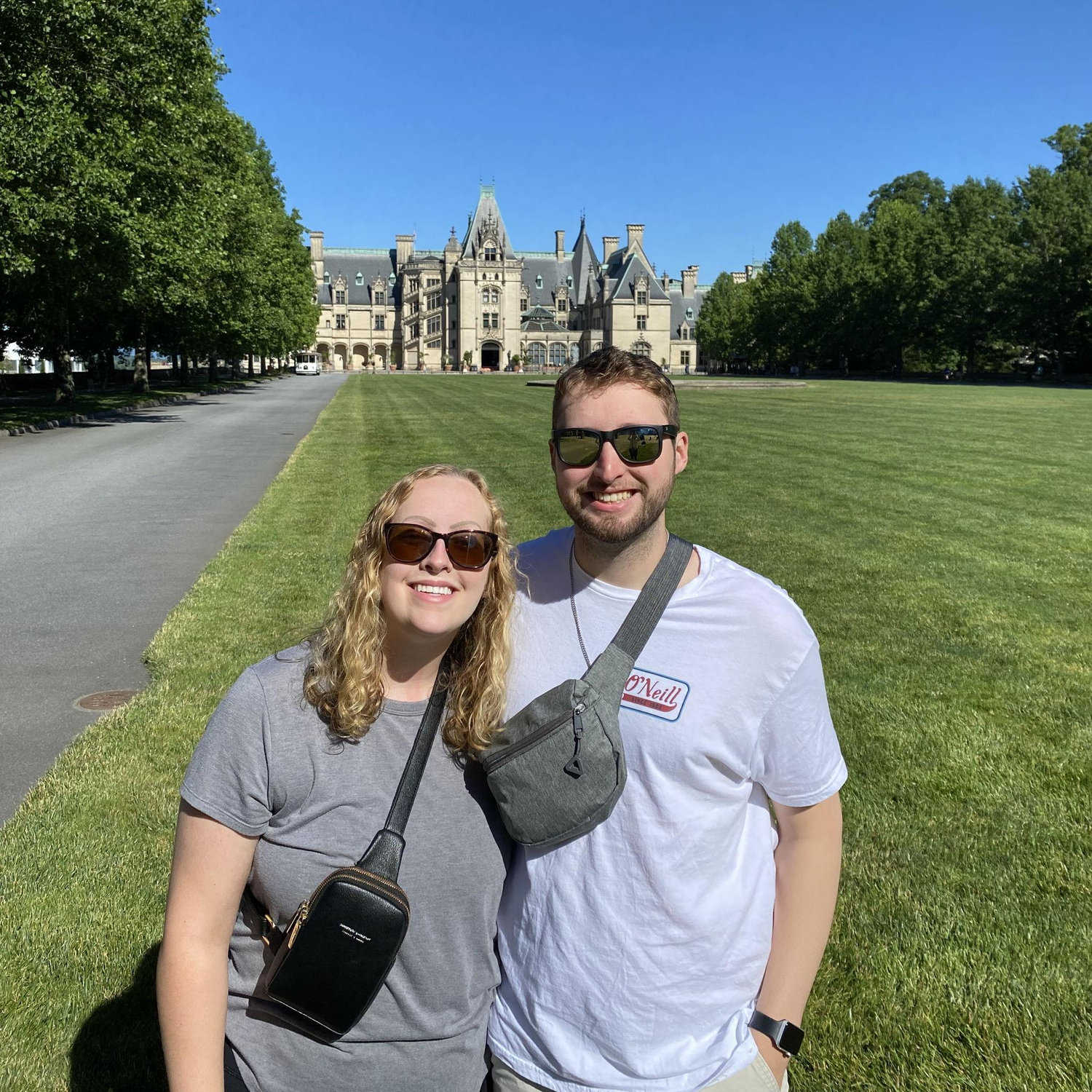At the Biltmore in North Carolina