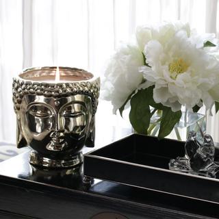 White Tea & Mint Buddha Candle