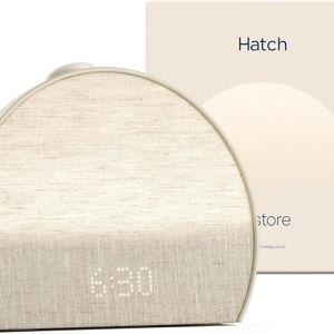Hatch Restore 3 Sunrise Alarm Clock, Sound Machine, Smart Light (Putty) - White Noise, Screen-Free Sleep Routine