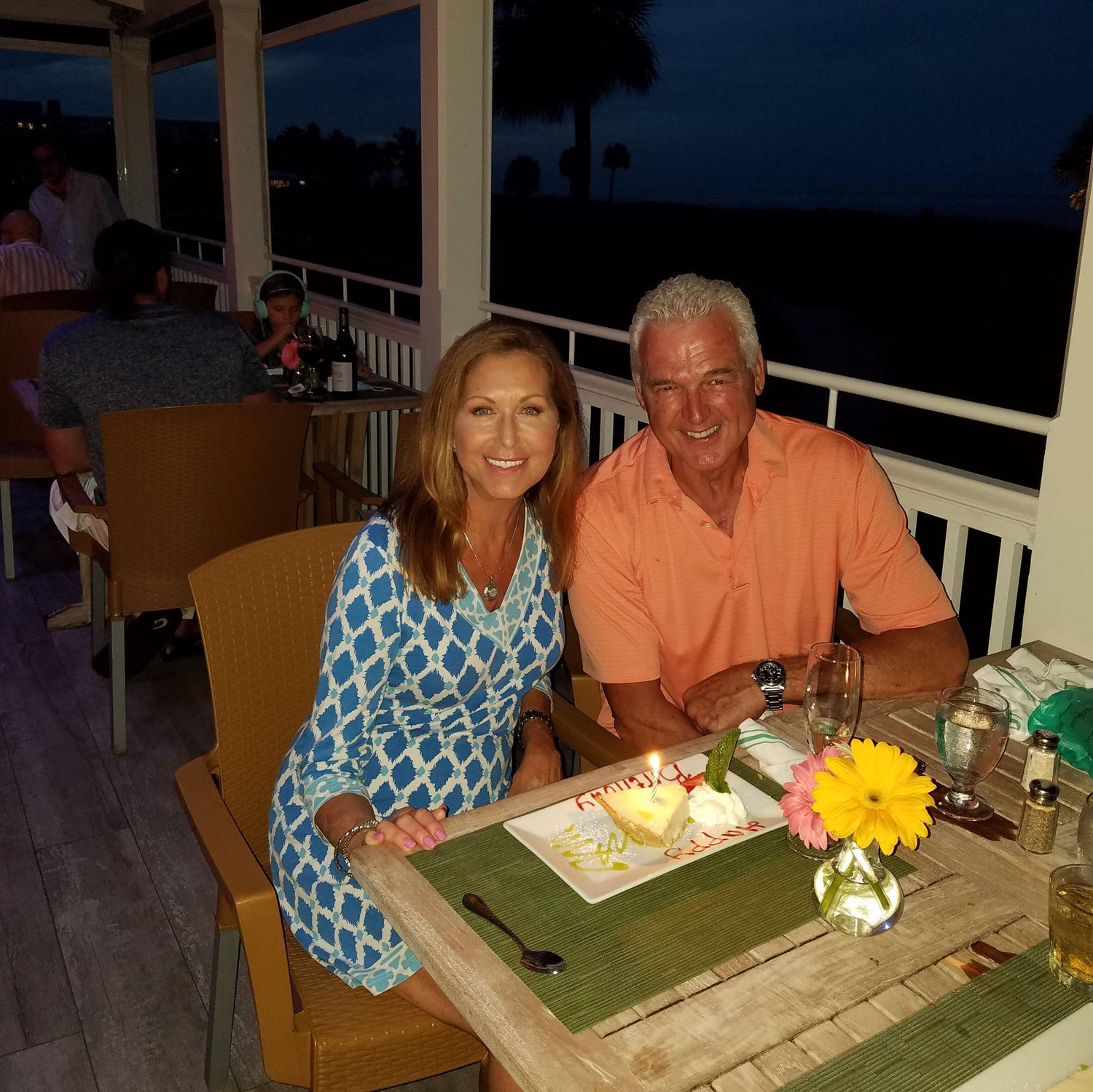 Celebrating at Alfresco's