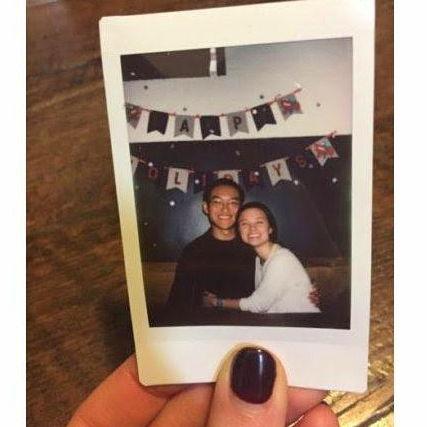 Our first of many trips to NYC together. (Winter 2016)