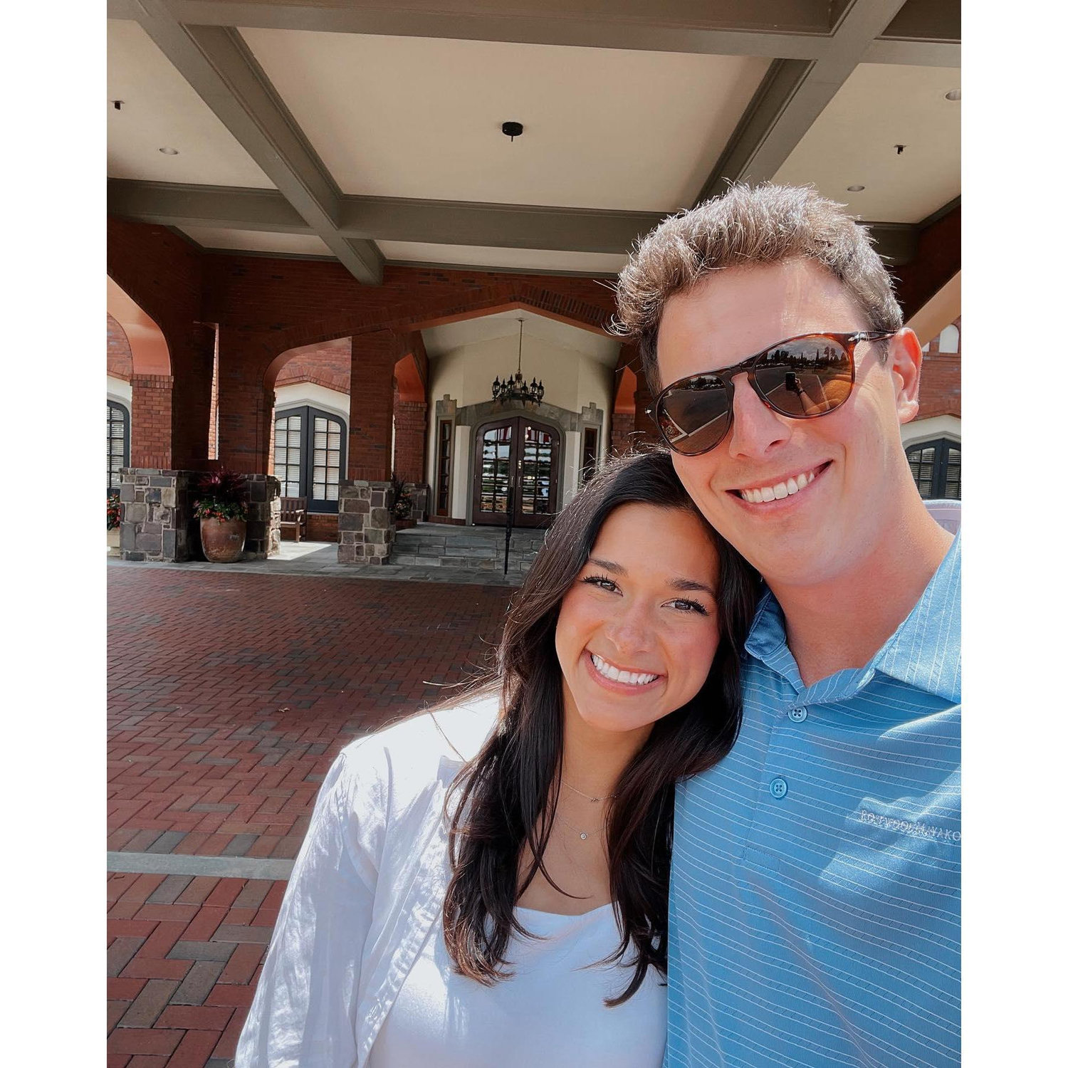 The day we booked our venue!