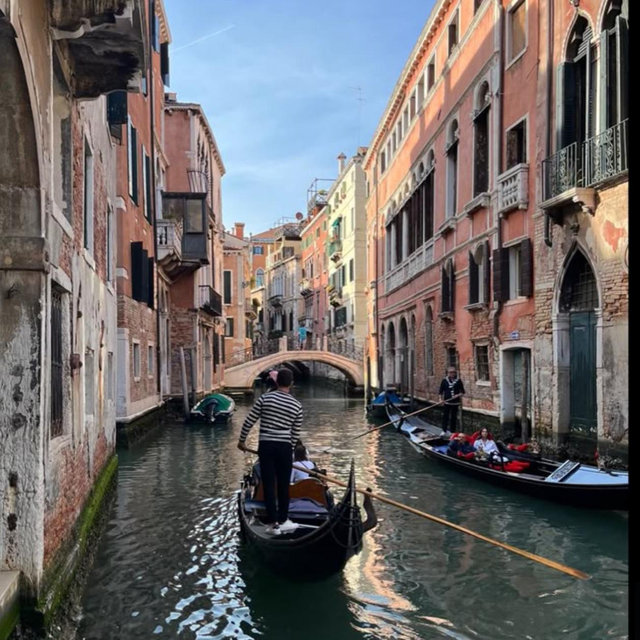 Gondola Ride in Venice!