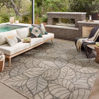 Dawn Indoor/Outdoor Leaf Area Rug