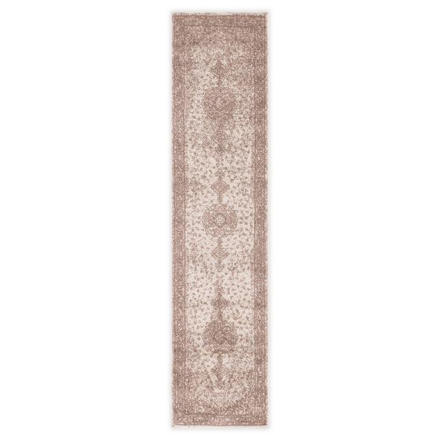Unique Loom Midnight 8' Runner Rug in Light Brown