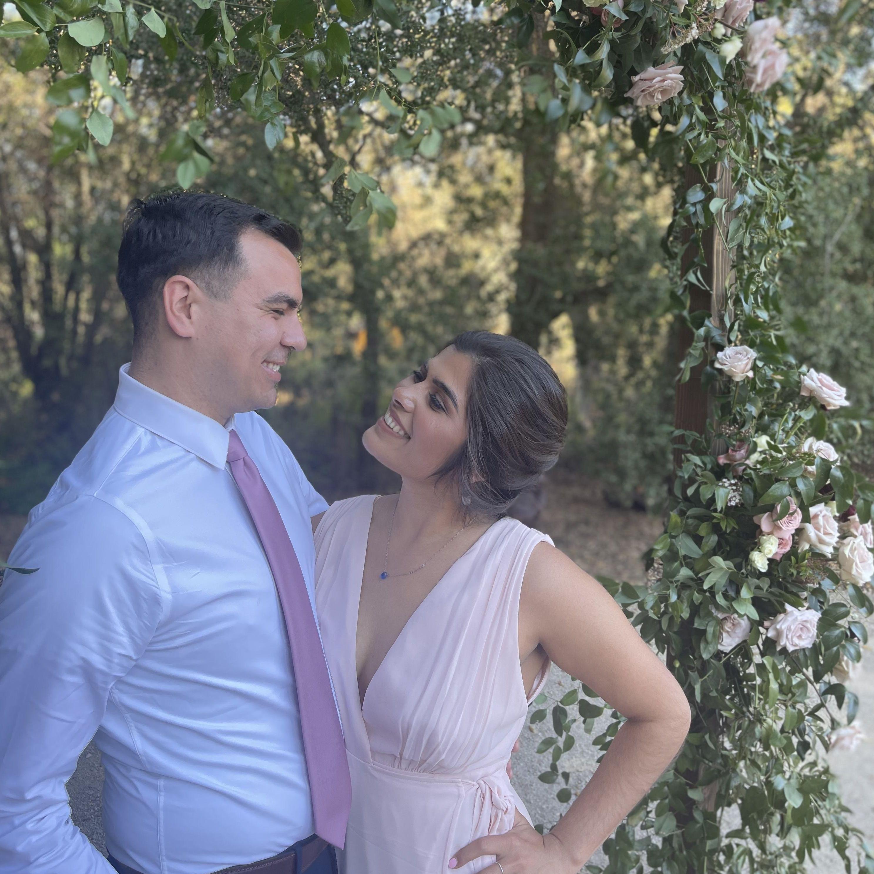 Our first wedding we attended together