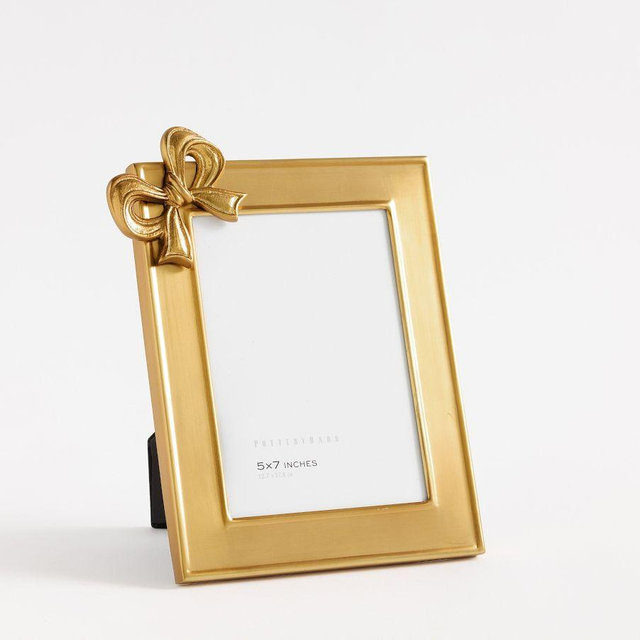 Monique Lhuillier Clara Bow Frame, Brass, 5X7"