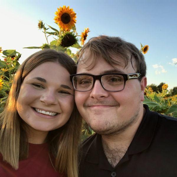 Our first date in August 2020