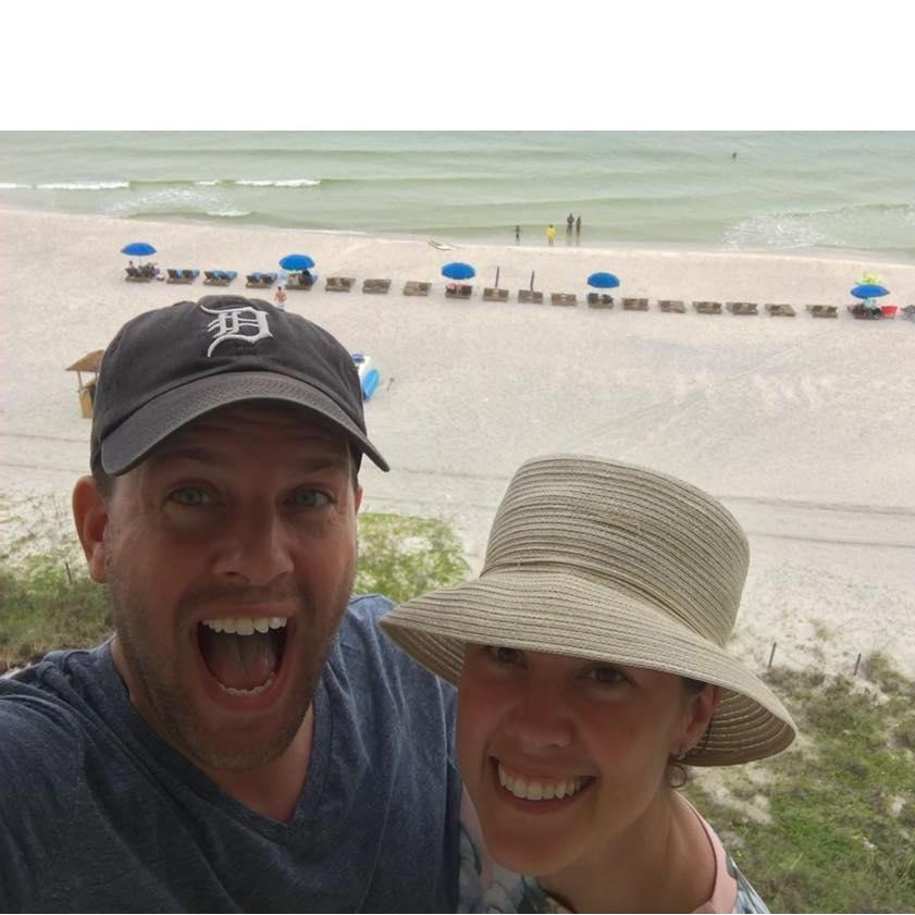 Checking out the honeymoon destination