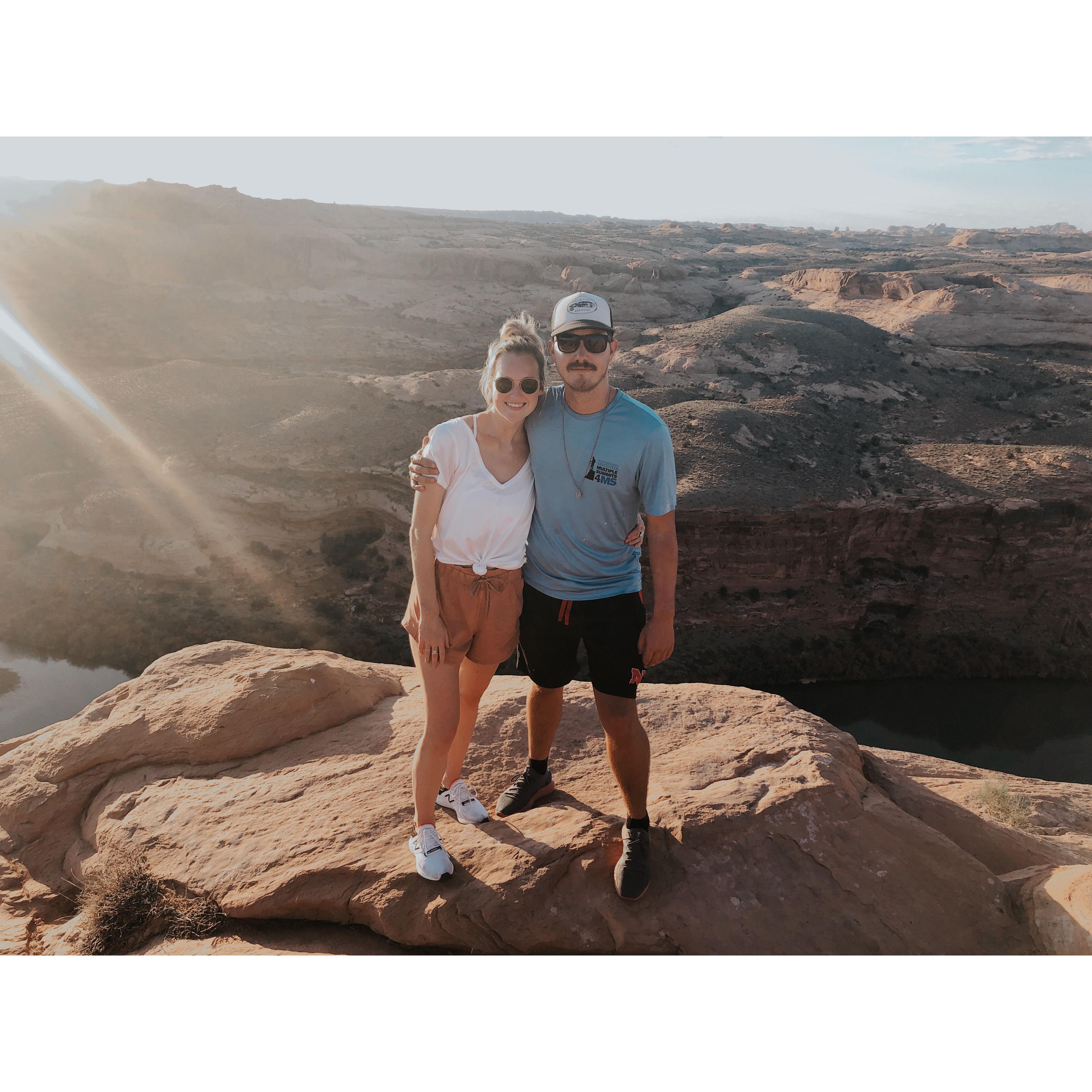 First Barton family trip to Moab, UT