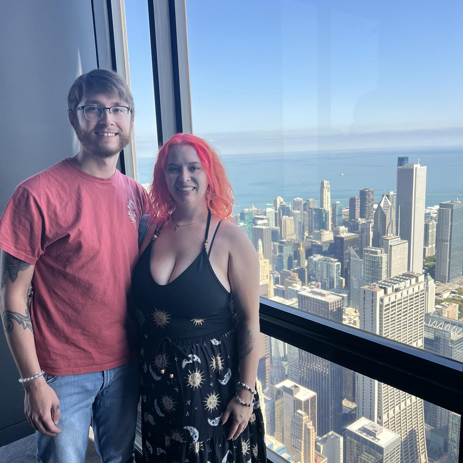 October 9 2024 - Chicago Willis Tower Sky Deck