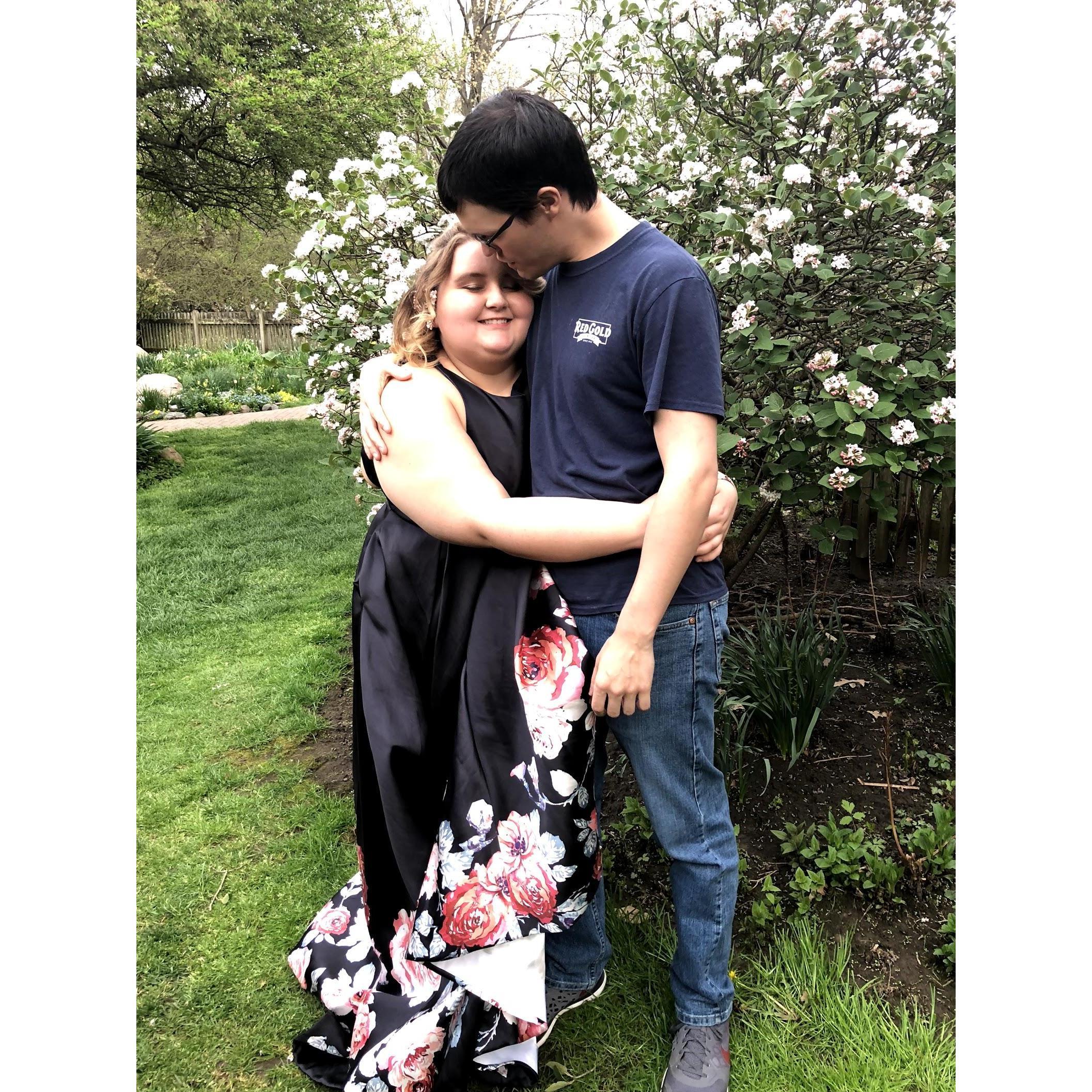 May 5, 2018, Seth is the unofficial prom date.