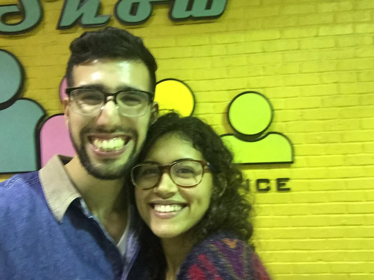 Our first date at the dollar theatre in town!